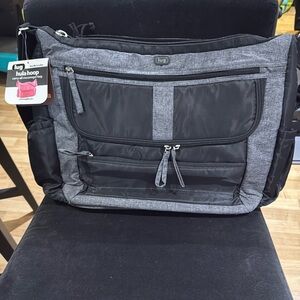 LUG | Hula Hoop Carry-All messenger style stroller diaper bag New with Tags